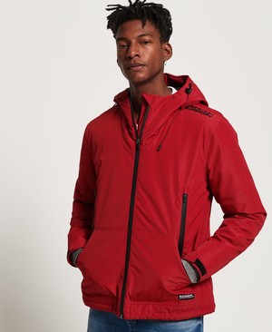 Superdry Padded Elite SD-Windcheater Férfi Kabát Piros | RIXPA1347